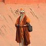 Varanasi, India. Holy man at the Ganges